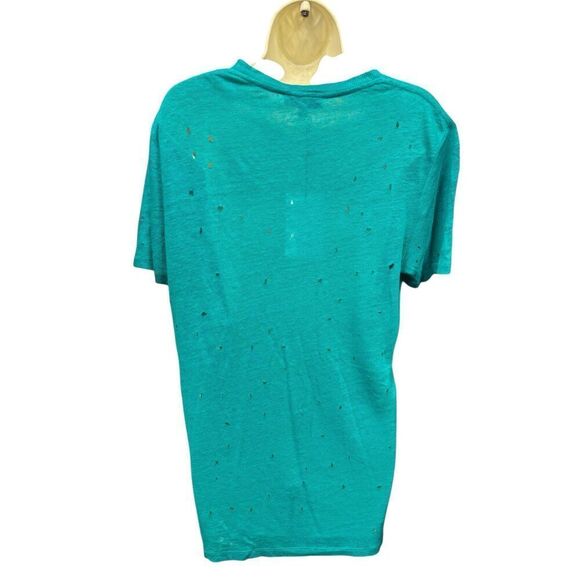 IRO Clay Distressed T in Emerald Green NWT Size Small - Picture 6 of 9